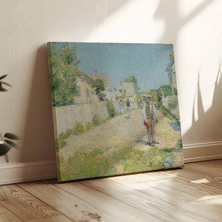 Reproduction Rue de Gloucester - Childe Hassam