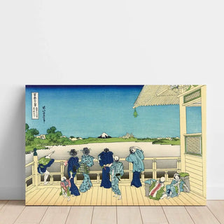 Reproduction Sazai Hall au Temple des Cinq Cents Arhat - Katsushika Hokusai