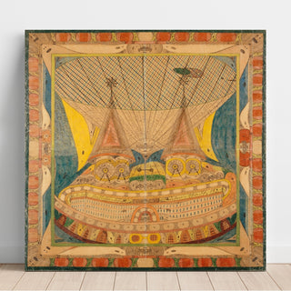 Reproduction Skt. Adolf-Ballohn-Schiff; Riesen-Stadt - Adolf Wölfli