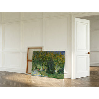Reproduction Une allée dans un jardin public d'Arles - Vincent Van Gogh