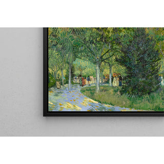 Reproduction Une allée dans un jardin public d'Arles - Vincent Van Gogh