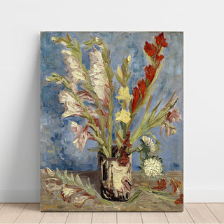 Reproduction Vase avec glaïeuls et asters de Chine - Vincent van Gogh