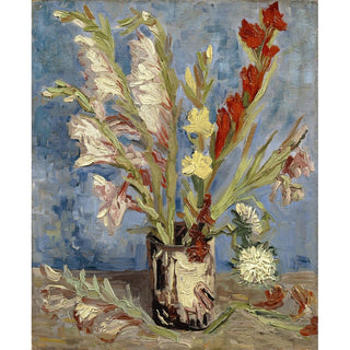 Reproduction Vase avec glaïeuls et asters de Chine - Vincent van Gogh