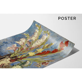 Reproduction Vase avec glaïeuls et asters de Chine - Vincent van Gogh