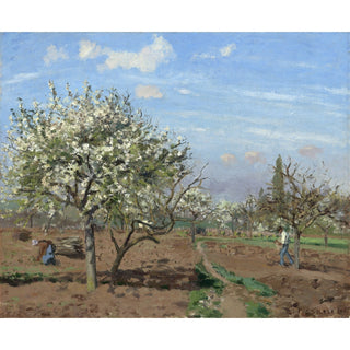 Reproduction Verger en fleurs, Louveciennes - Camille Pissarro