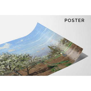 Reproduction Verger en fleurs, Louveciennes - Camille Pissarro