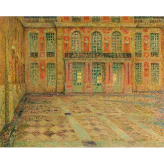 Reproduction Versailles; Cour d'Honneur - Henri Le Sidaner