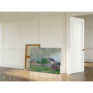 Reproduction Vieille Chaumière aux Sablons - Alfred Sisley