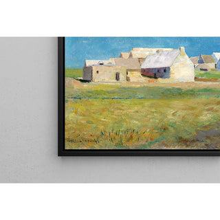 Reproduction Village Breton - Odilon Redon