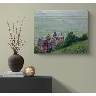 Reproduction Villas à Trouville - Gustave Caillebotte