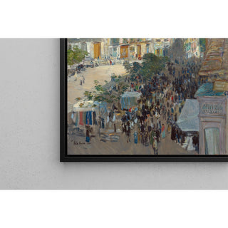 Reproduction Vue d'une ville du sud de la France - Childe Hassam