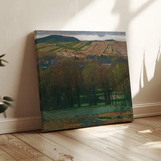 Reproduction Vue de Heiligenstadt sur le Nußberg - Carl Moll
