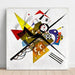 Reproductie van het schilderij | Sur blanc II - Wassily Kandinsky