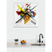Reproductie van het schilderij | Sur blanc II - Wassily Kandinsky