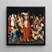 Resurrection Painting - Hans Holbein the Elder — framed artwork on a wall