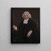 Ezra Stiles - Reuben Moulthrop — ingelijst kunstwerk aan de muur