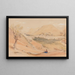 Naplouse Naplouse Jordanië - Reverent Edward Thomas Daniell — ingelijst kunstwerk aan de muur