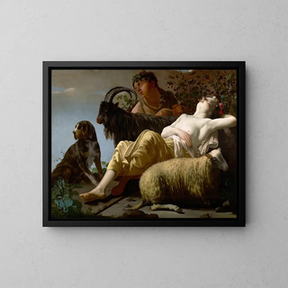 Reyer Jacobsz van Blommendael - Shepherd and Sleeping Shepherdess.webp