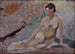 Studie van model - Richard Bergh — weergave van het kunstwerk