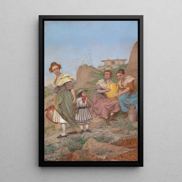 Negation - Richard Dadd — framed artwork on a wall