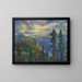 Altaussee - Richard Harlfinger — ingelijst kunstwerk aan de muur