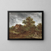 Landschap - Richard Hilder — ingelijst kunstwerk aan de muur