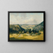 Landschap van de Werra-vallei - Richard Kaiser — ingelijst kunstwerk aan de muur