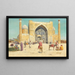 Poort van Kashmir - Richard Karlovich Zommer — ingelijst kunstwerk aan de muur