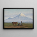 Mont Ararat - Richard Karlovich Zommer — ingelijst kunstwerk aan de muur