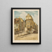 Bratislava - Richard Lux — ingelijst kunstwerk aan de muur