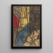 Project voor raam in het noordelijke transept van de Dom van Utrecht 35 - Richard Nicolas Roland Holst — ingelijst kunstwerk aan de muur