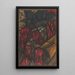 Project voor een raam in het noordelijke transept van de Dom van Utrecht 5 - Richard Nicolas Roland Holst — ingelijst kunstwerk aan de muur