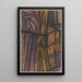 Project voor een raam in het zuidelijke transept van de Dom van Utrecht 2 - Richard Nicolas Roland Holst — ingelijst kunstwerk aan de muur