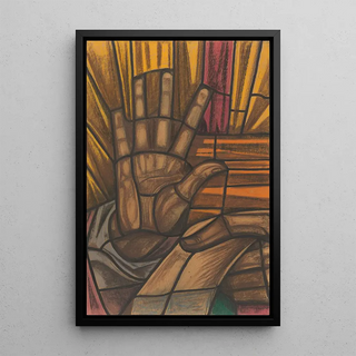 Richard Nicolas Roland Holst - Ontwerp voor raam in het Zuidertransept van de Dom te Utrecht.webp