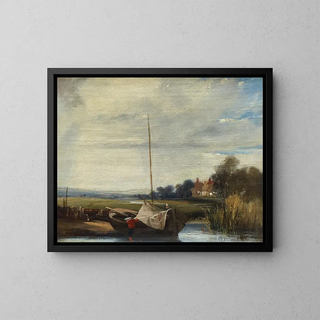 Richard Parkes Bonington - A River in Normandy.webp