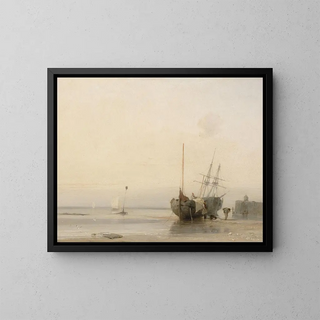Richard Parkes Bonington - Calais Jetty France.webp