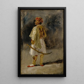Richard Parkes Bonington - The Count of Palatino in the costume of a Palikar.webp