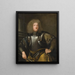 Pierre Makeler - Richard Sylvius — ingelijst kunstwerk aan de muur