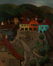 Kleine stad - Richard Teschner — weergave van het kunstwerk
