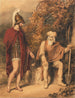 Alcibiade en Timon - Richard Westall — weergave van het kunstwerk