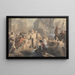 Les Sept Évêques allant au procès - Richard Westall — framed artwork on a wall