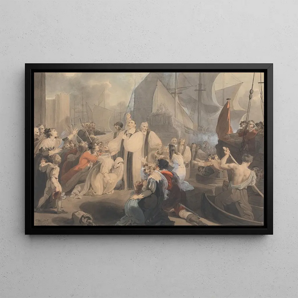 Richard Westall - The Seven Bishops Going To Trial.webp