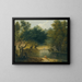 Een uitzicht op St James's Park in Londen - Richard Wilson — ingelijst kunstwerk aan de muur