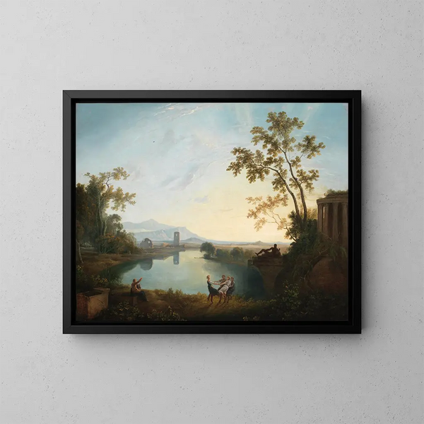 Apollon et les Saisons - Richard Wilson — framed artwork on a wall