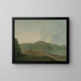 Lac d'Agnano met de Grotta del Cane - Richard Wilson — ingelijst kunstwerk aan de muur