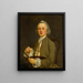 Zelfportret - Richard Wilson — ingelijst kunstwerk aan de muur