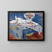 Haddock - Rik Wouters — ingelijst kunstwerk aan de muur