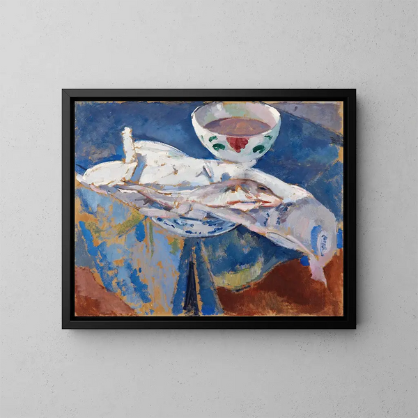 Haddock - Rik Wouters — ingelijst kunstwerk aan de muur