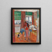 Strijkje - Rik Wouters — ingelijst kunstwerk aan de muur