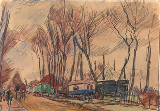 Rik Wouters - Road in the Rain Amersfoort.webp